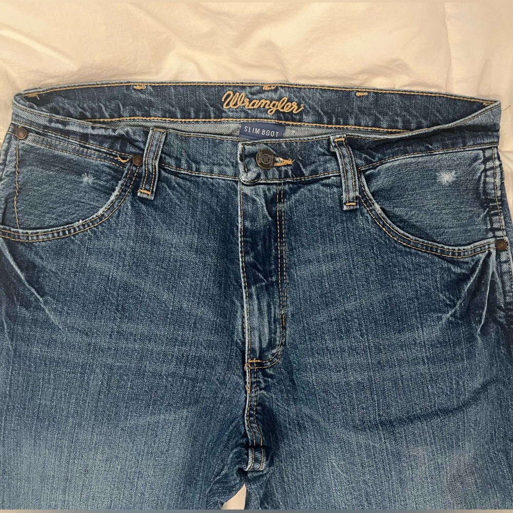 Wrangler Jeans Men Slim Boot 31x30